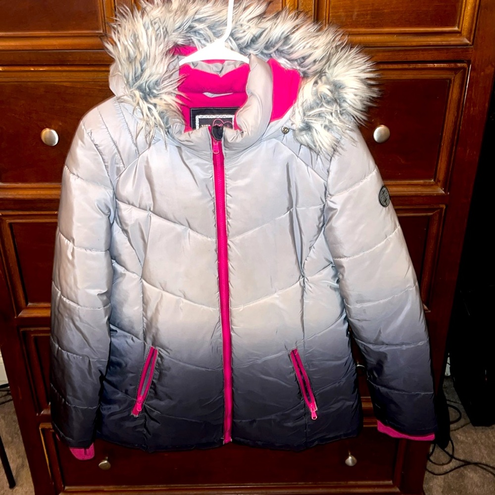 Justice girl's heavy coat